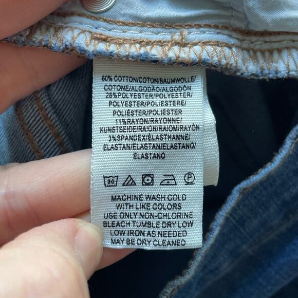 Free People Great Heights Distressed Jeans Size 29 - Picture 7 of 9